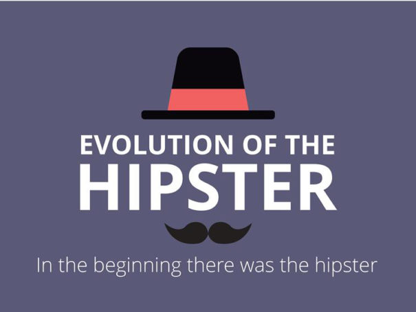 Evolution-hipster